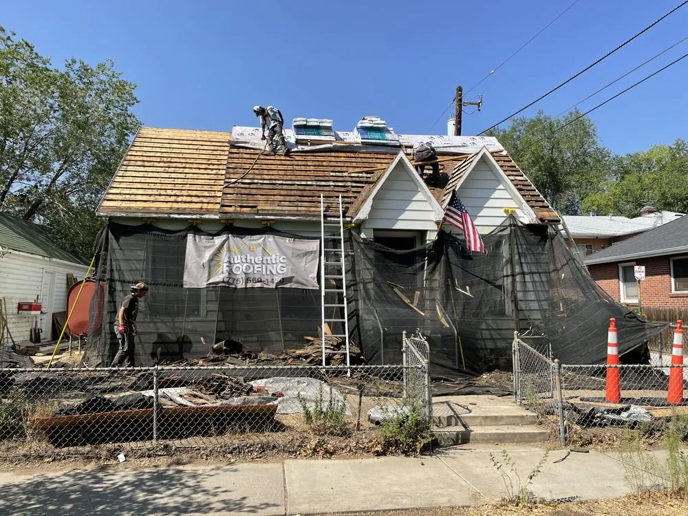 Slide of Authentic Roofing