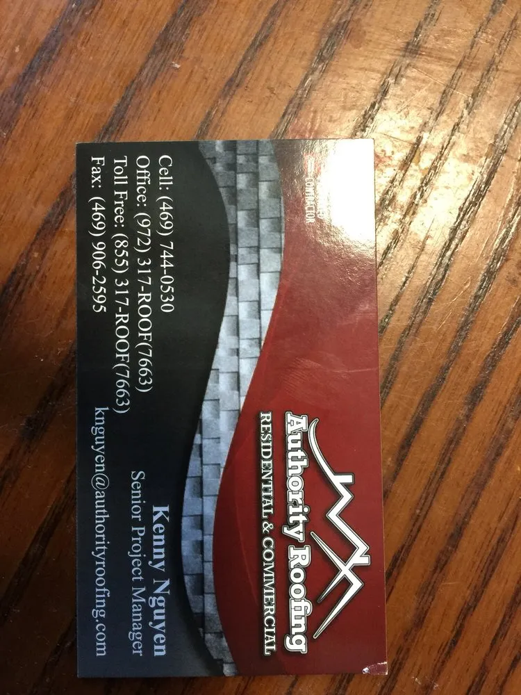 Slide of Authority Roofing