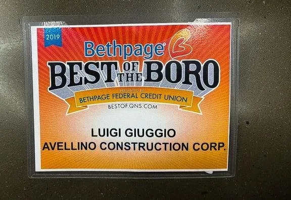 Slide of Avellino Construction