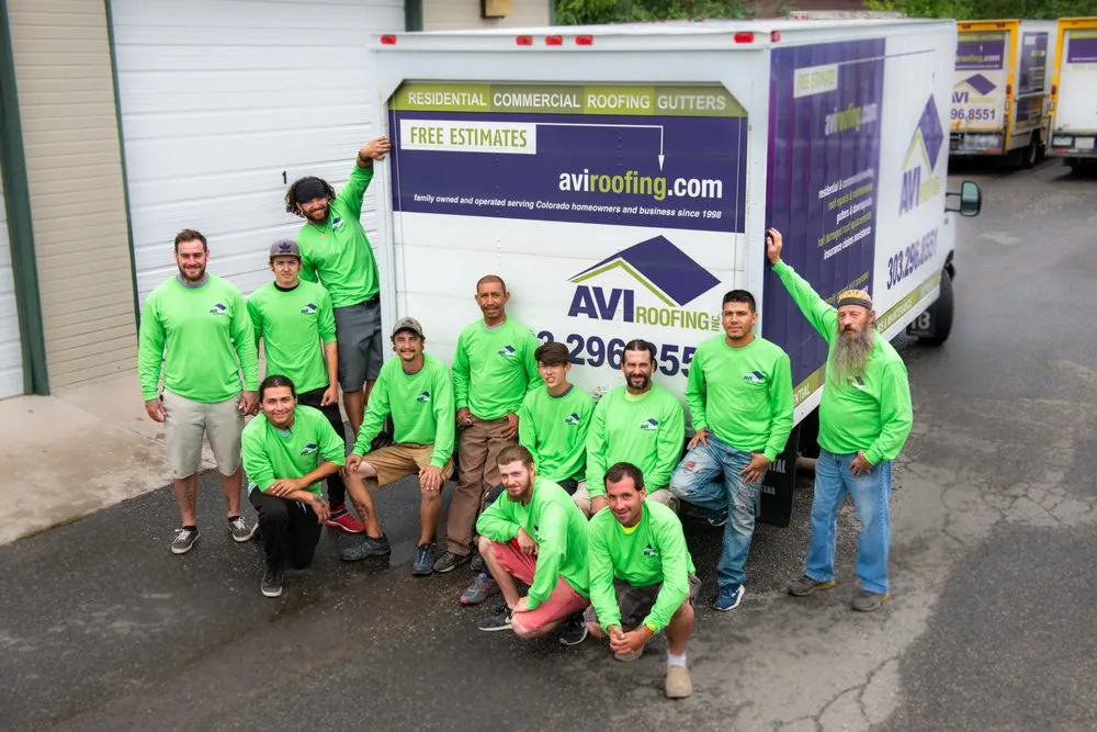 Slide of AVI Roofing
