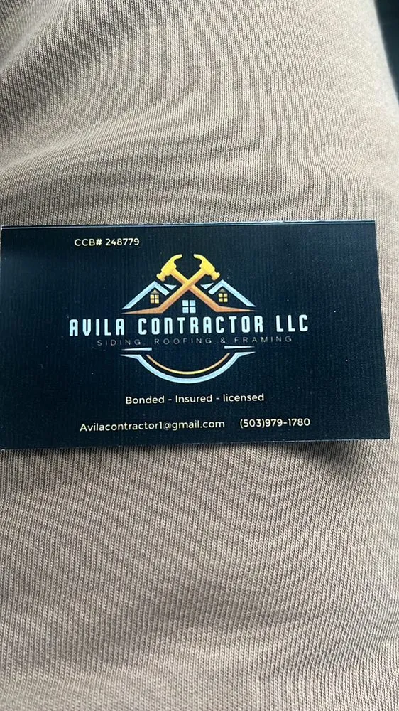 Slide of Avila Contractor