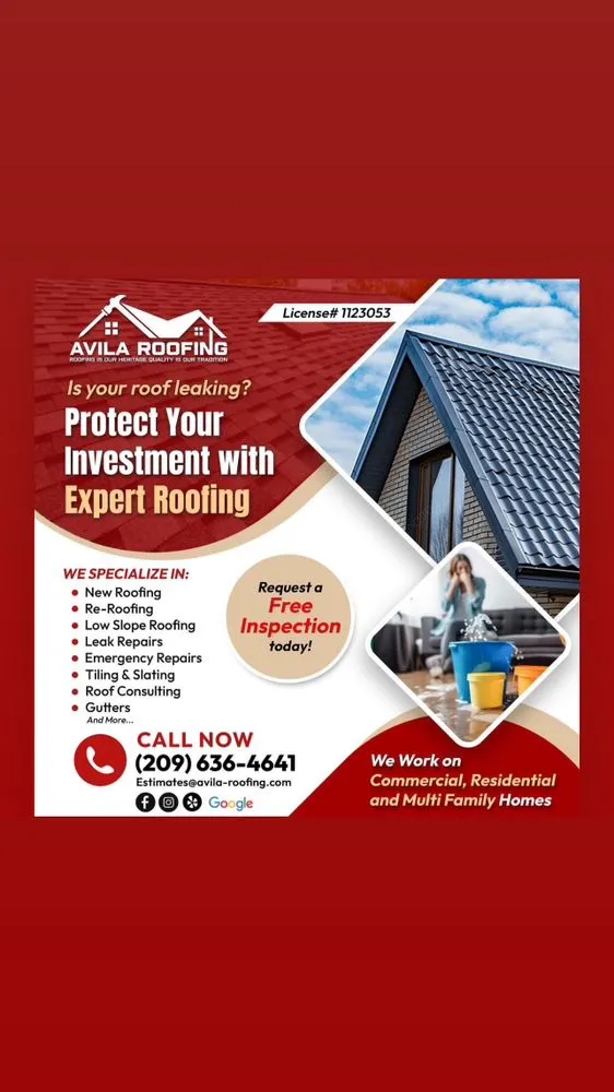 Slide of Avila Roofing