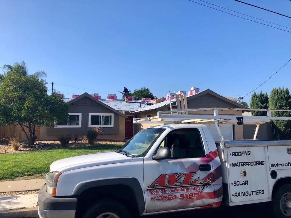 Slide of AVL Roofing