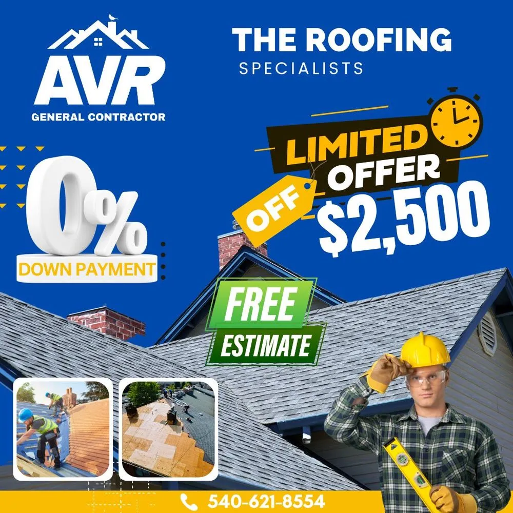 Slide of AVR general contractor