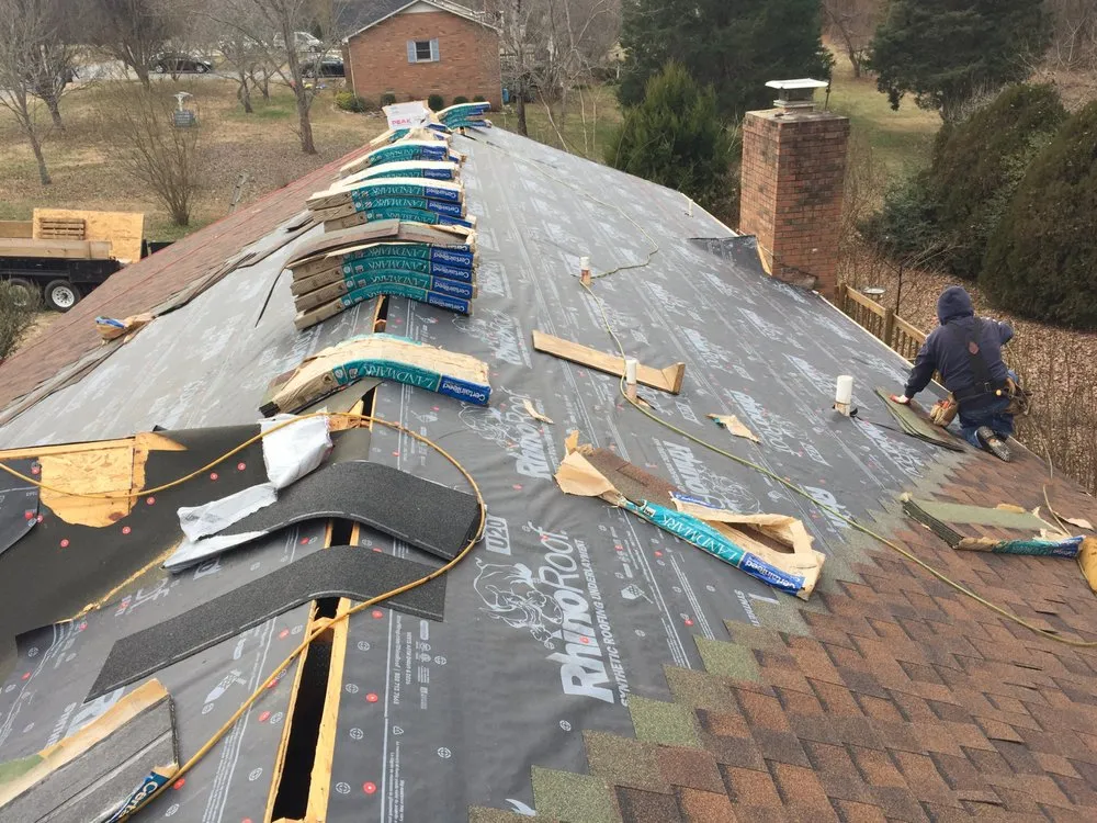 Slide of A&W Roofing