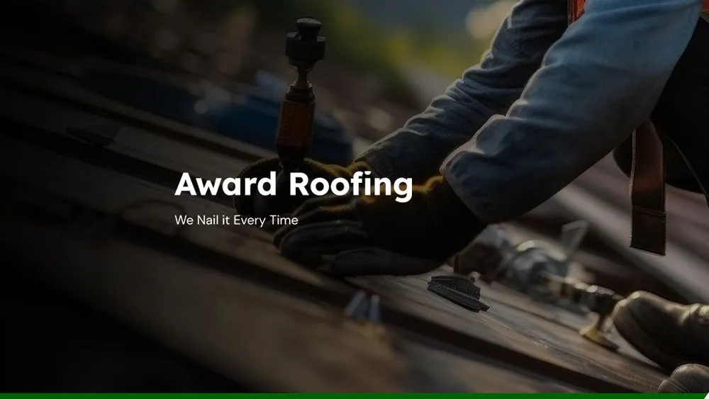 Slide of Award Roofing