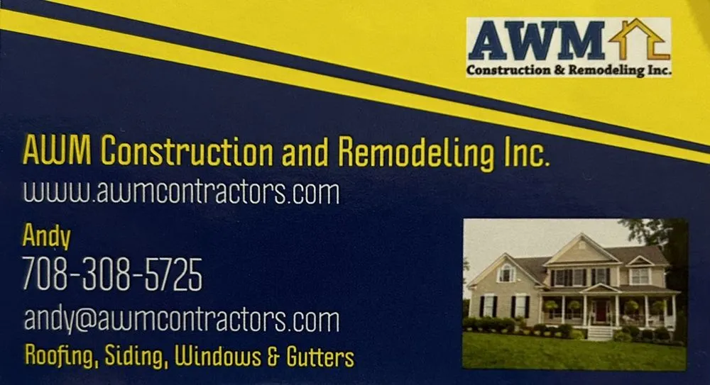 Emergency storm damage roof repair with free inspection in La Grange Highlands, IL by AWM Construction and Remodeling