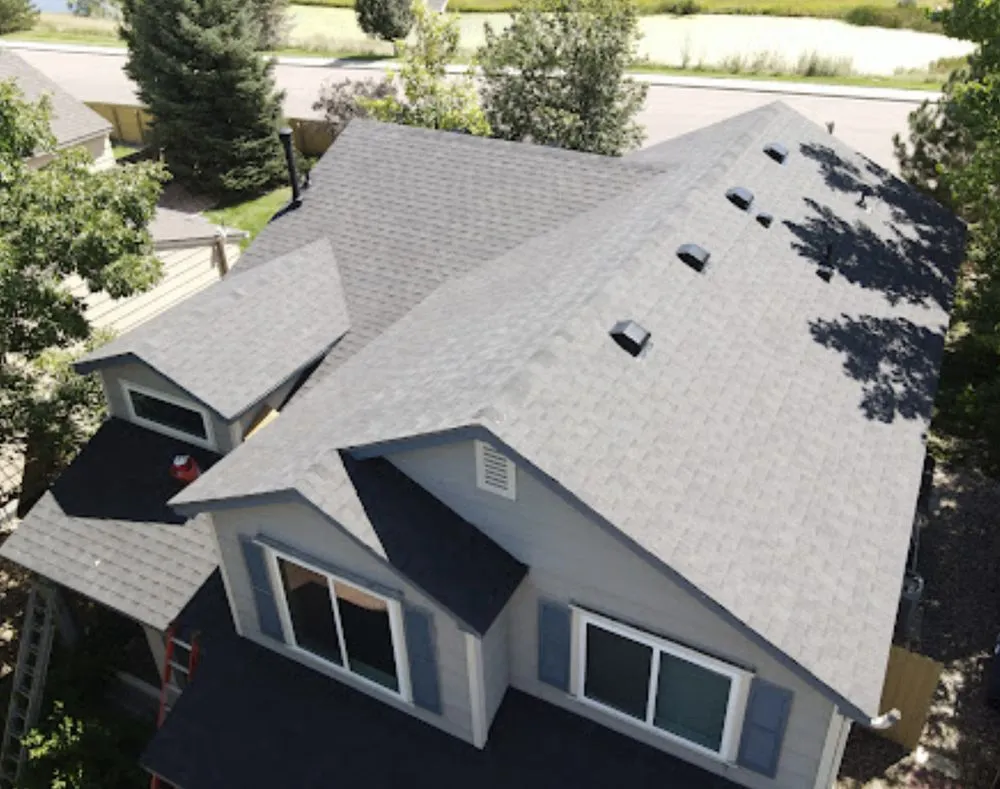 Slide of Axe Roofing