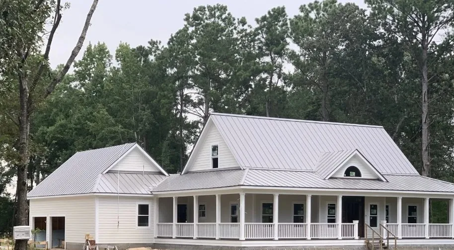 Professional metal roofing installation in Johns Island, SC by Axis Construction