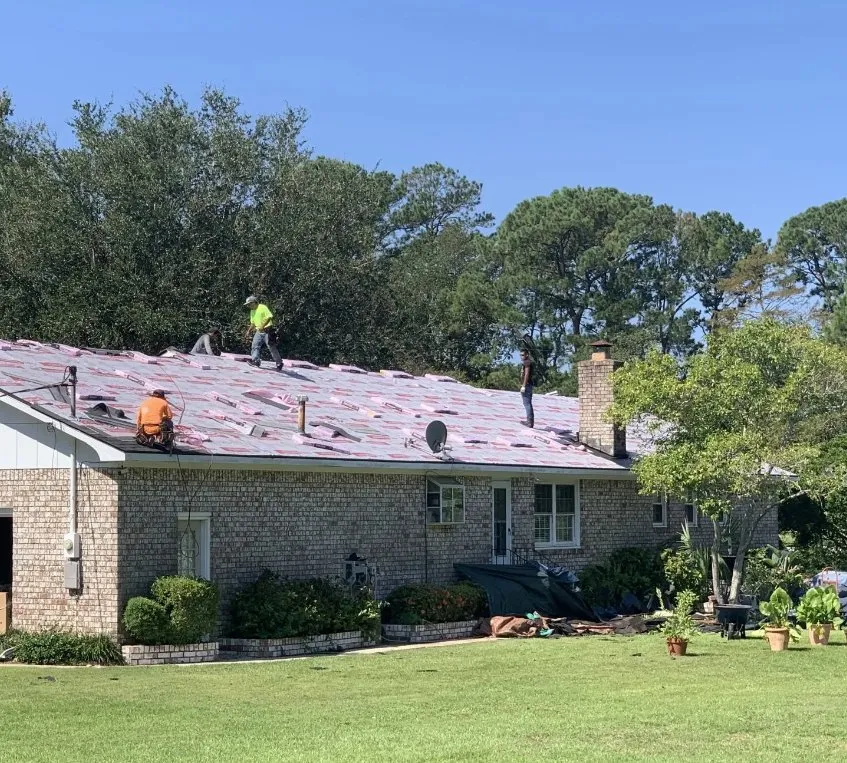 Licensed roof replacement in Johns Island, SC by Axis Construction