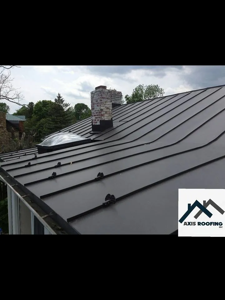 Slide of Axis Roofing