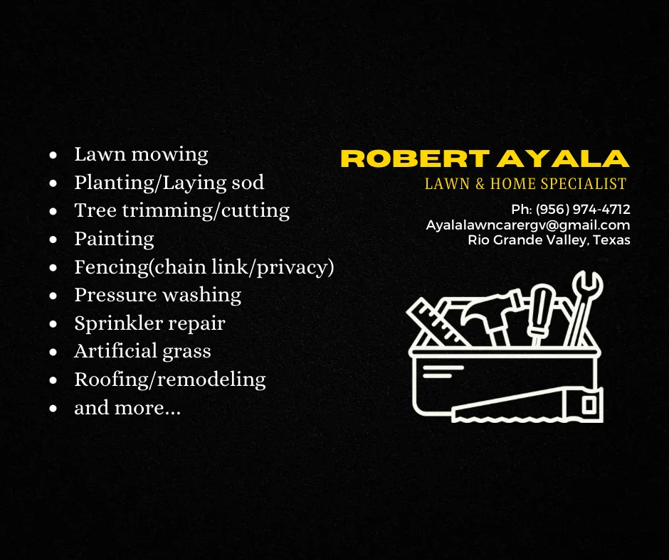 Slide of Ayala Lawn & Home Services