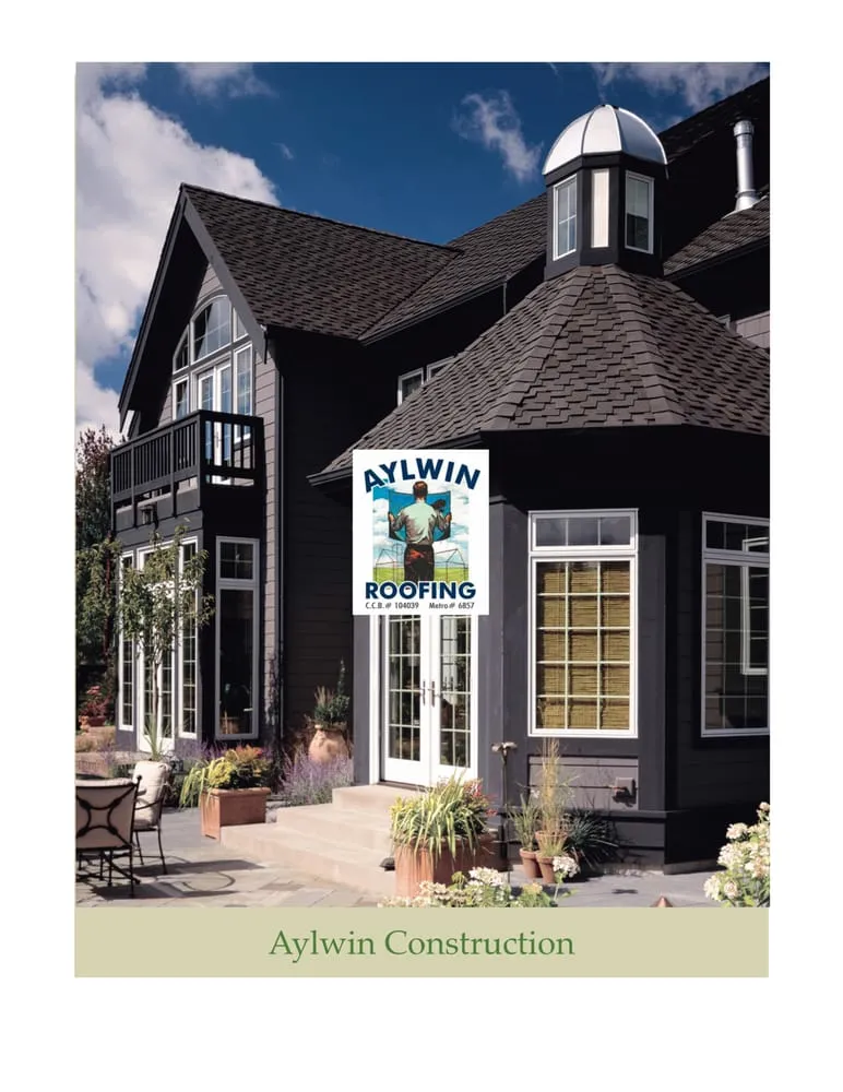 Slide of Aylwin Construction