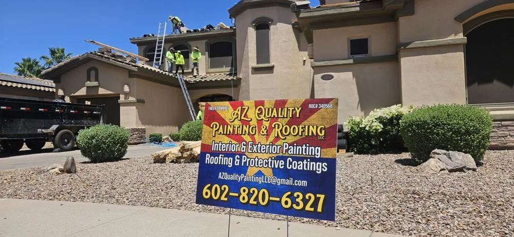 Slide of AZ Quality Roofing & Painting