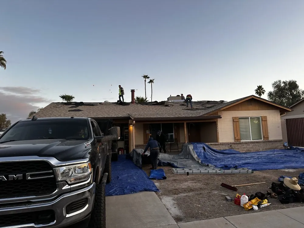 Slide of AZ Shingle Pros