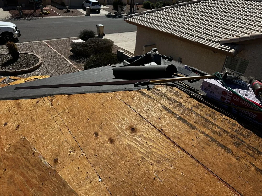 Slide of AZ Shingle Pros