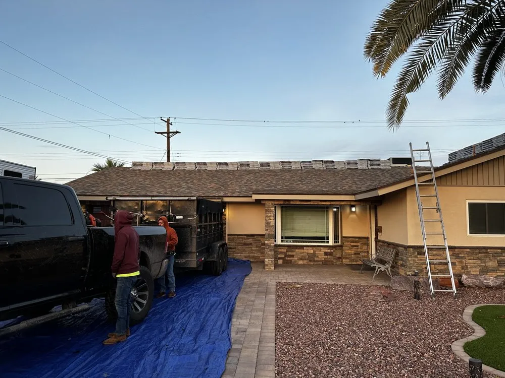 Slide of AZ Shingle Pros