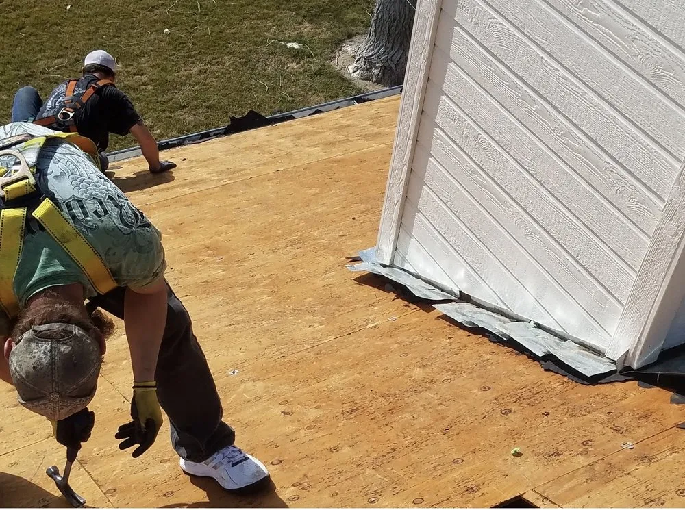 Slide of Aztec Construction