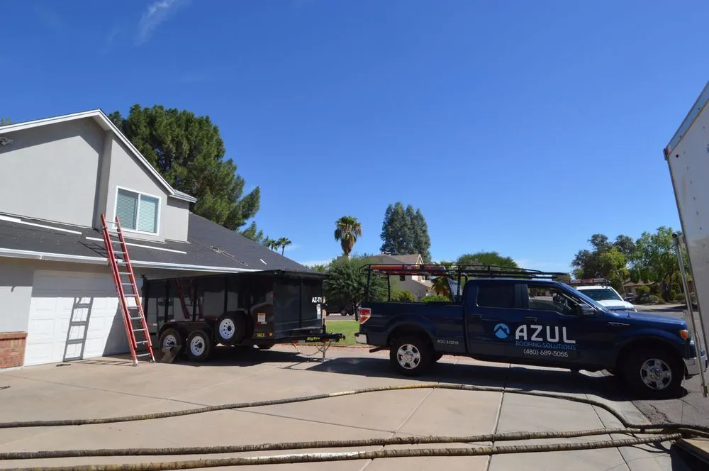 Slide of Azul Roofing Solutions