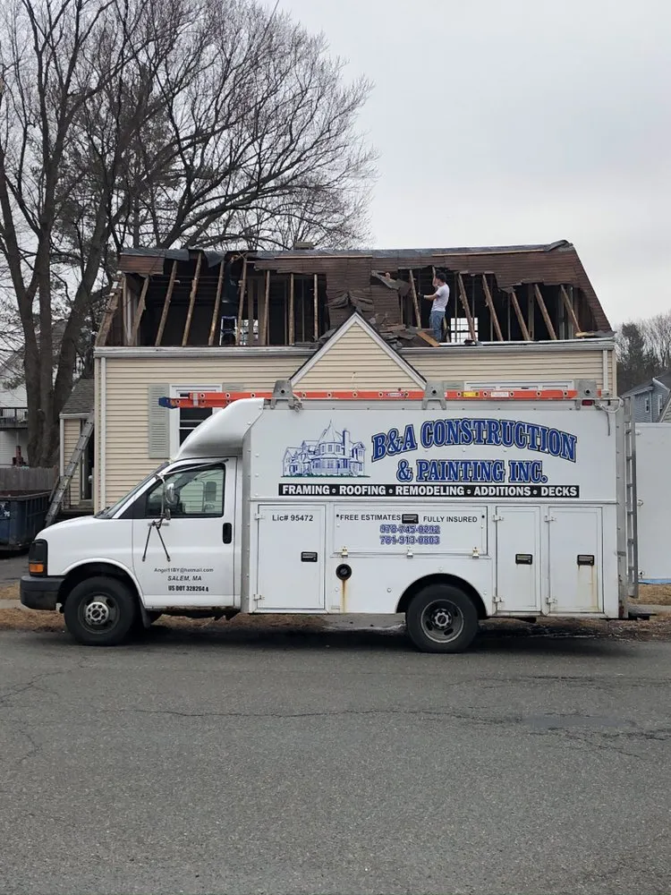 Slide of B & A Construction