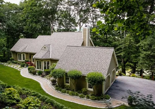 Slide of B & E Roofing