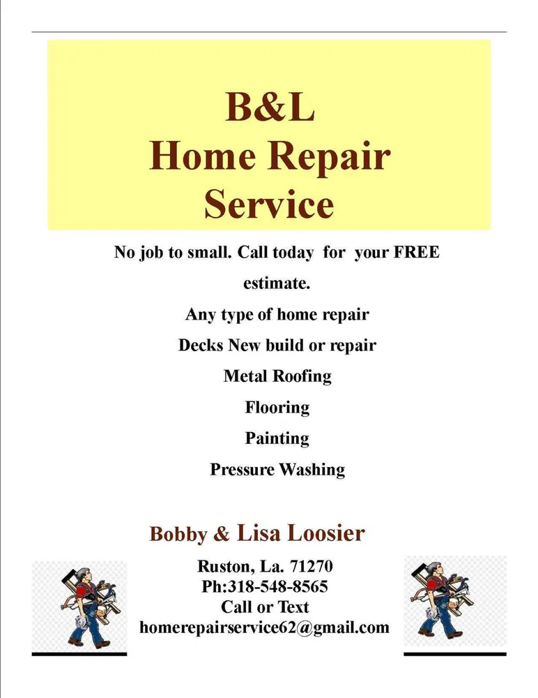 Slide of B & L Home Repair Service