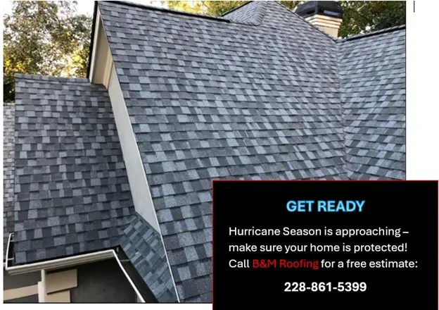 Slide of B & M Roofing