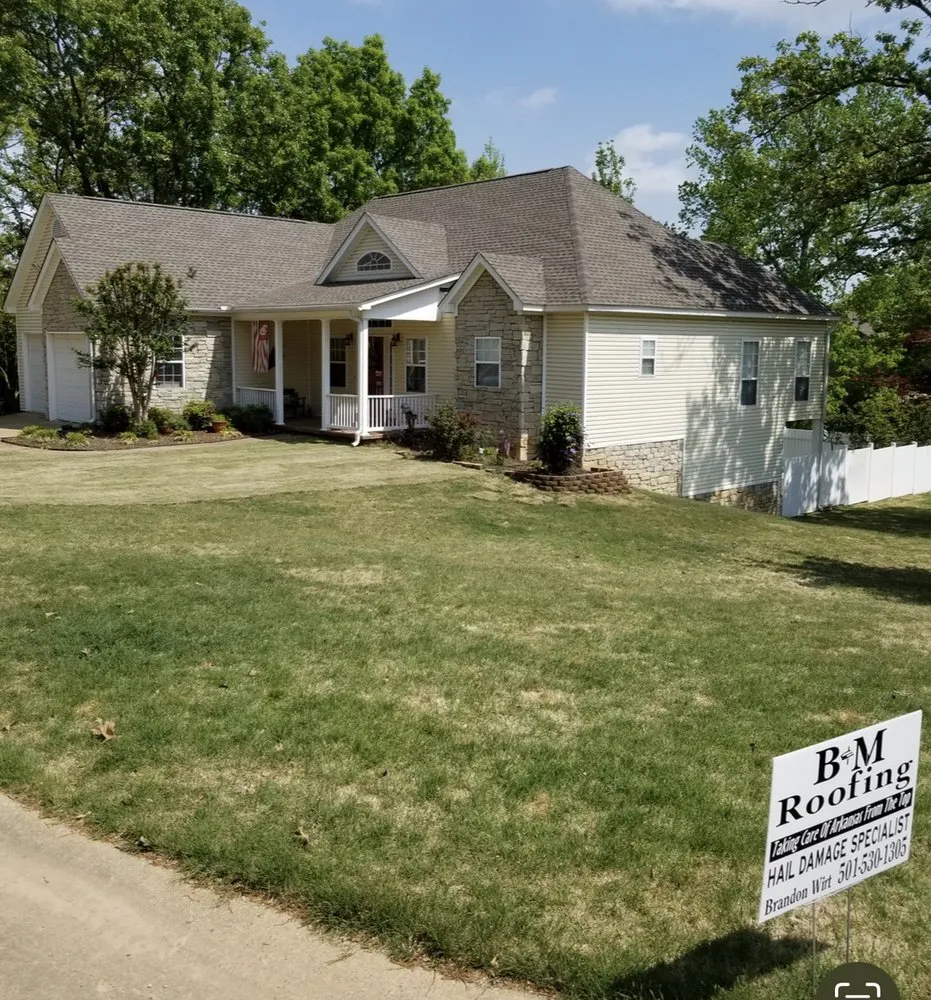 Slide of B & M Roofing