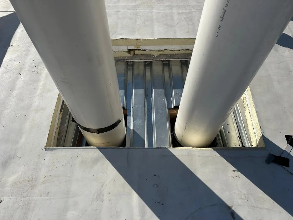 Slide of B E Roofing