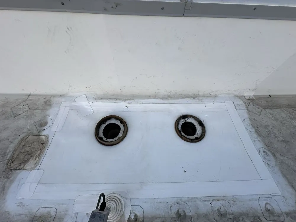 Slide of B E Roofing