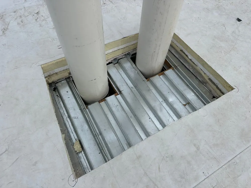 Slide of B E Roofing