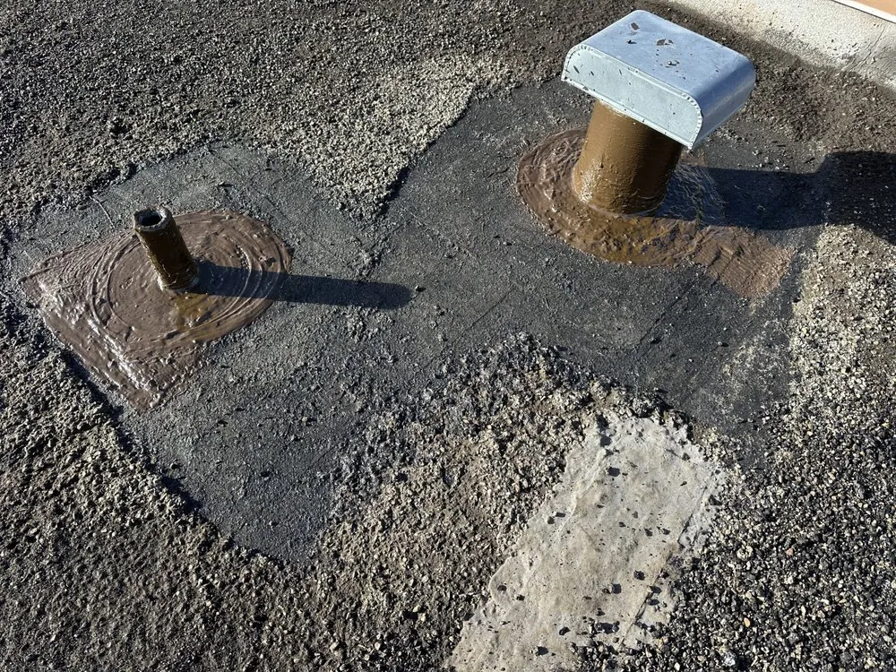 Slide of B E Roofing