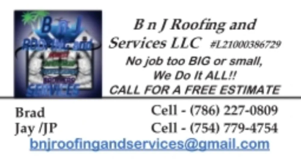 Slide of B n J Roofing And Services