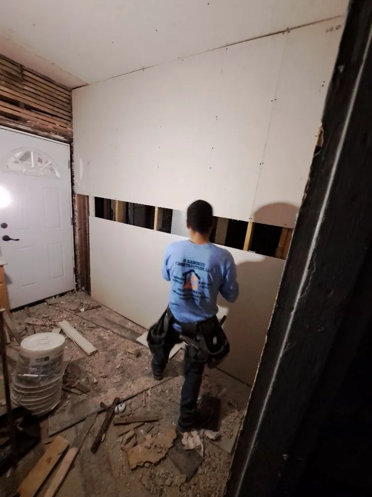 Slide of B Ramirez Construction