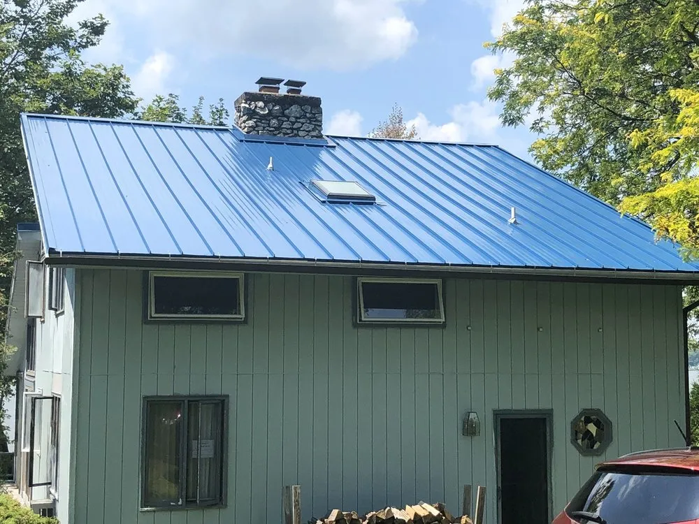 Slide of B Wright Roofing System