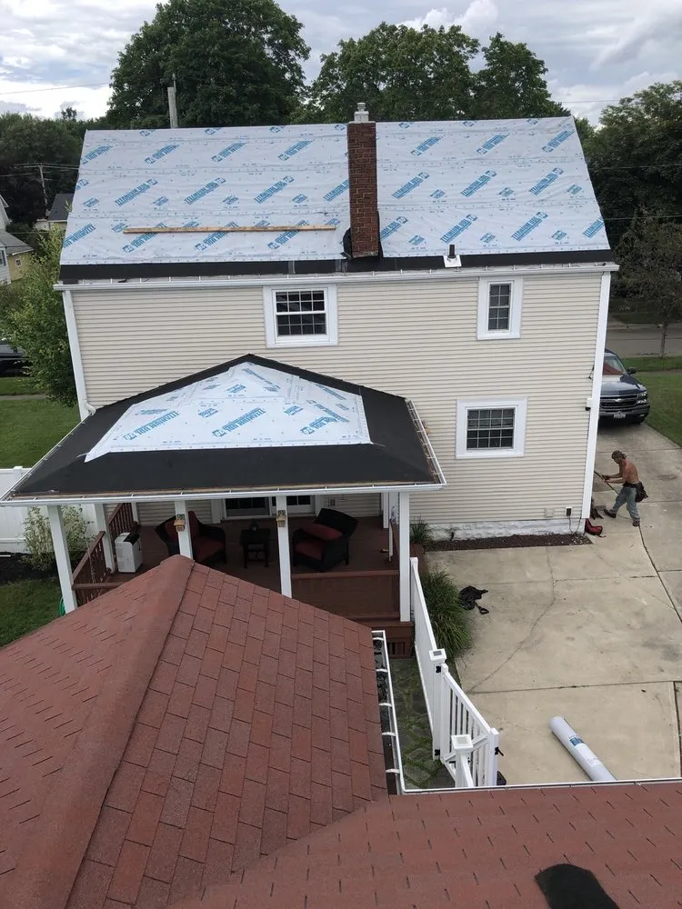 Slide of B Wright Roofing System