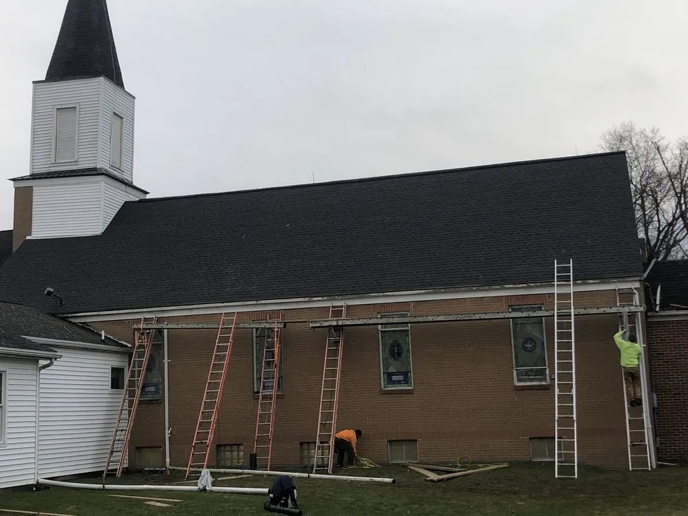 Slide of B Wright Roofing System