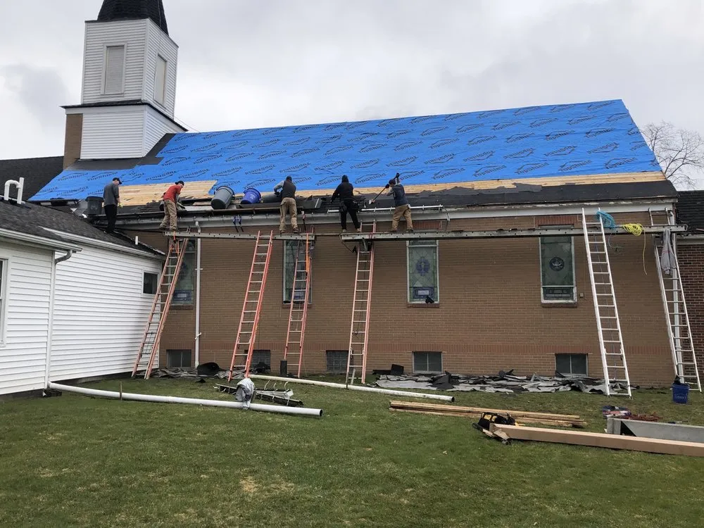 Slide of B Wright Roofing System