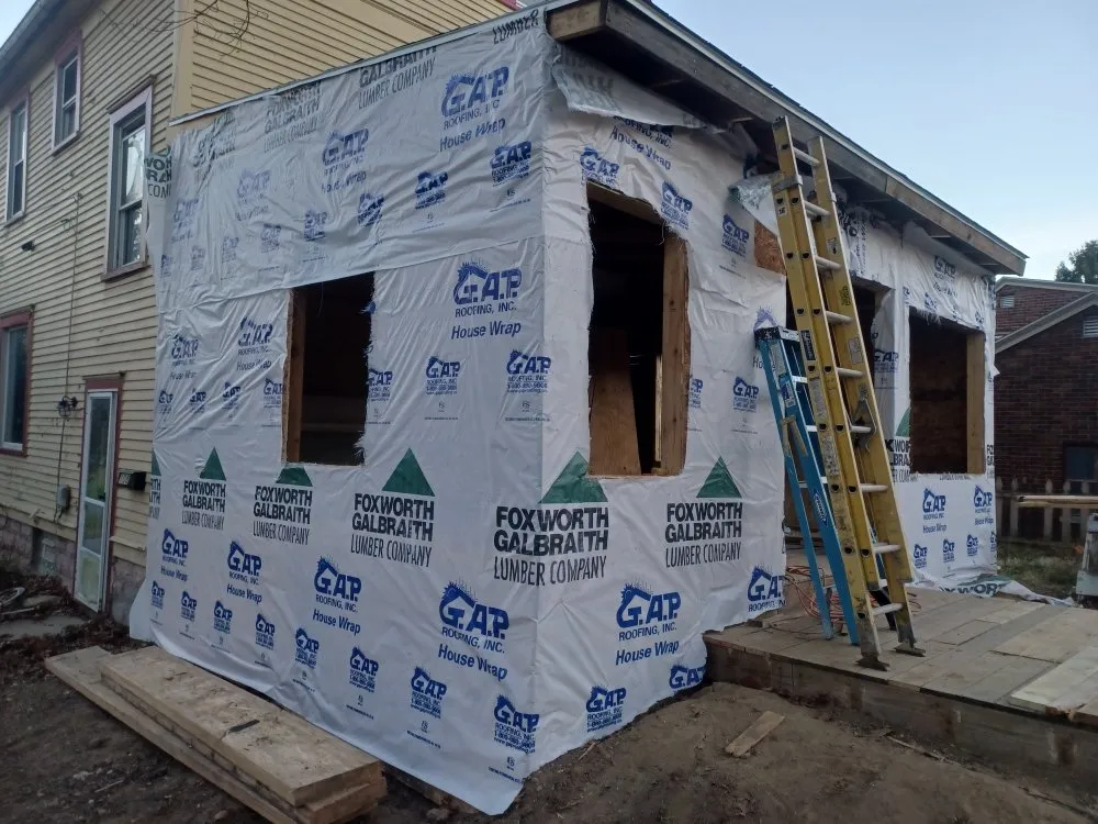 Slide of B&A construction