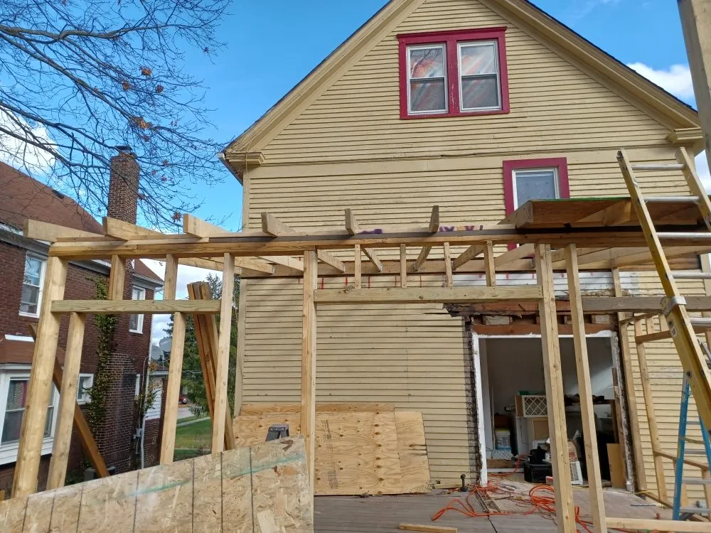 Slide of B&A construction