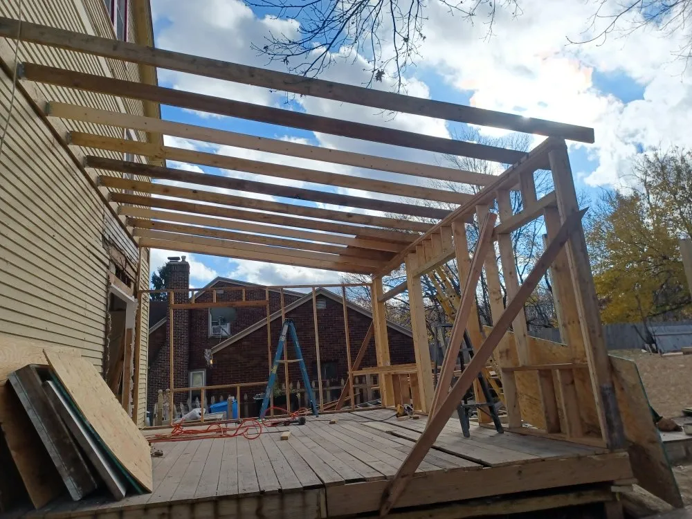 Slide of B&A construction