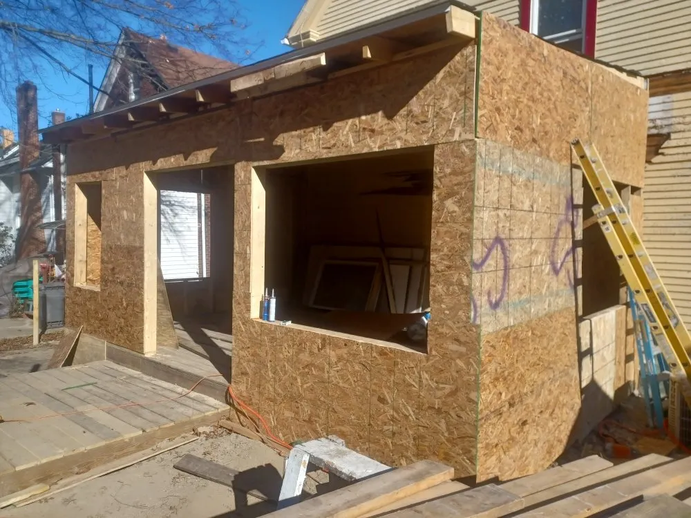 Slide of B&A construction