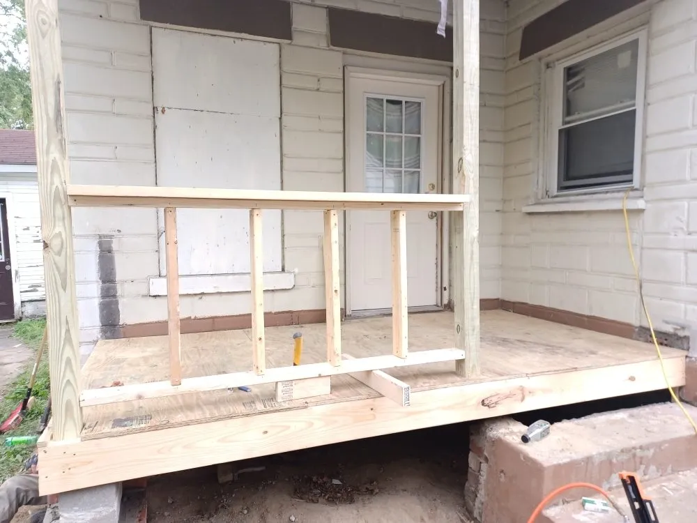 Slide of B&A construction