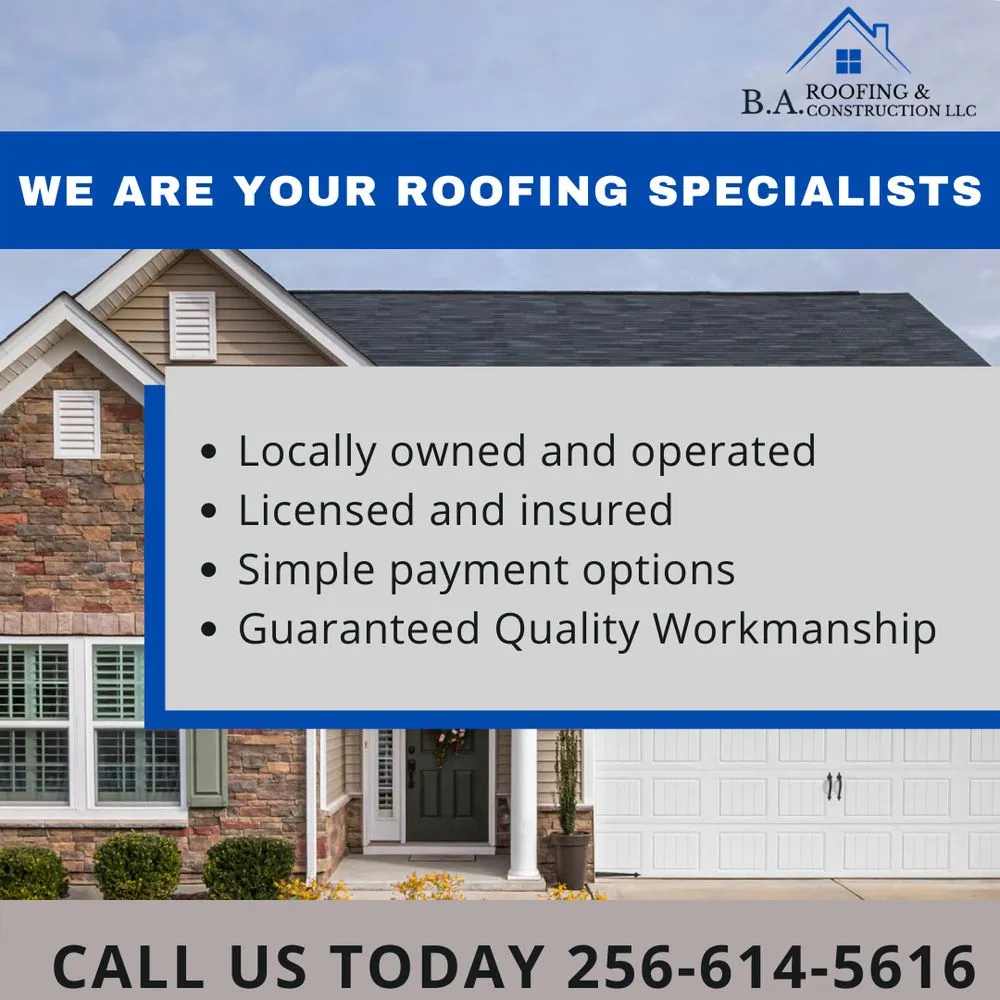 Slide of B.A. Roofing & Construction