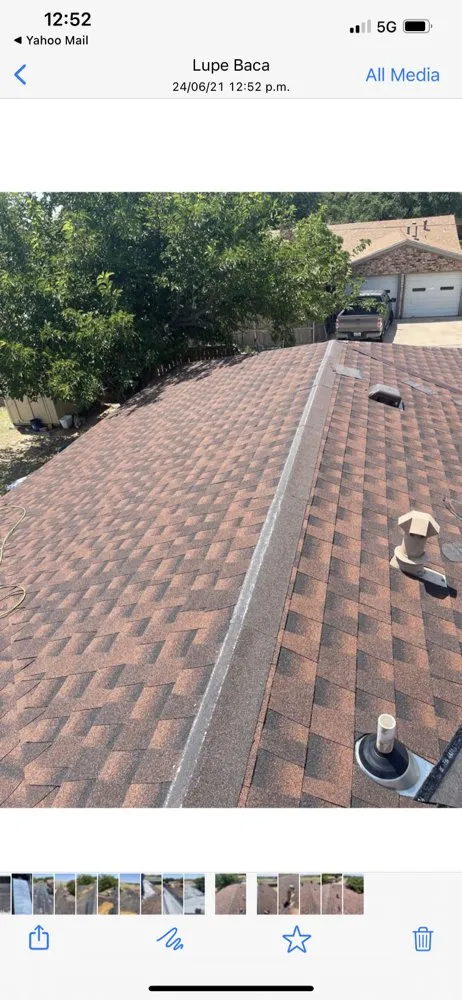 Slide of Baca Roofing