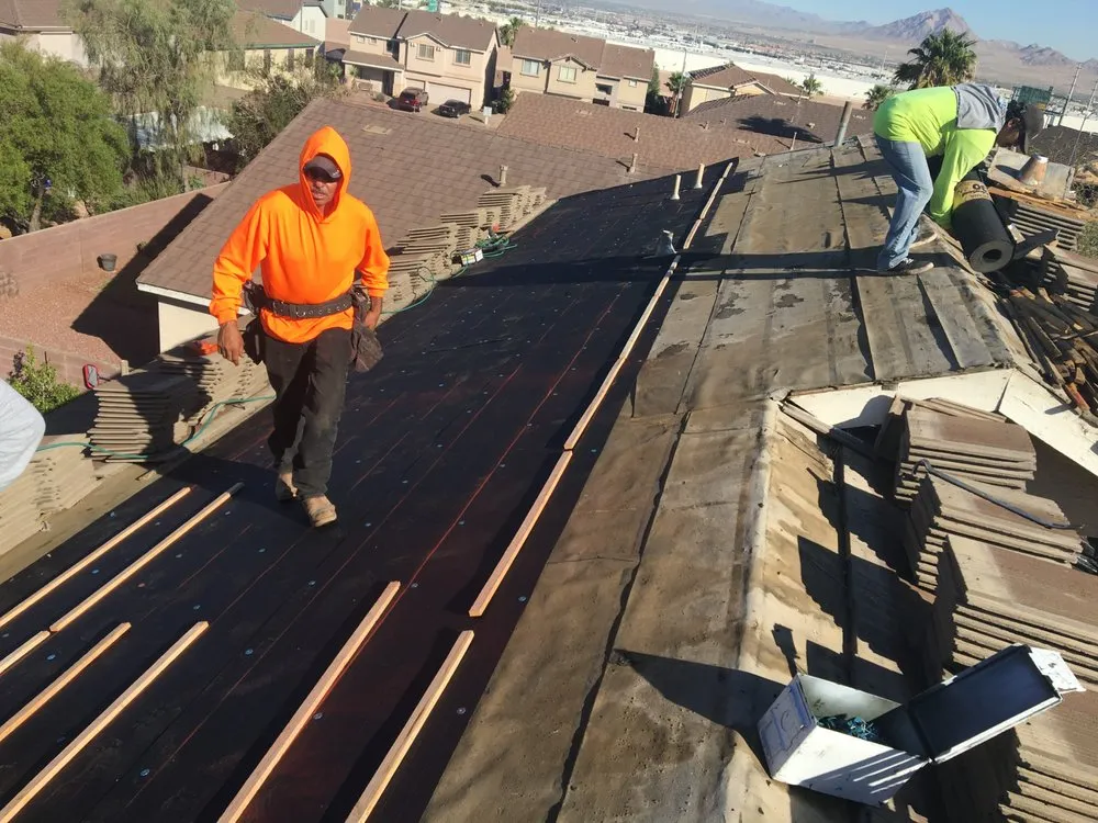 Slide of Baccus Roofing