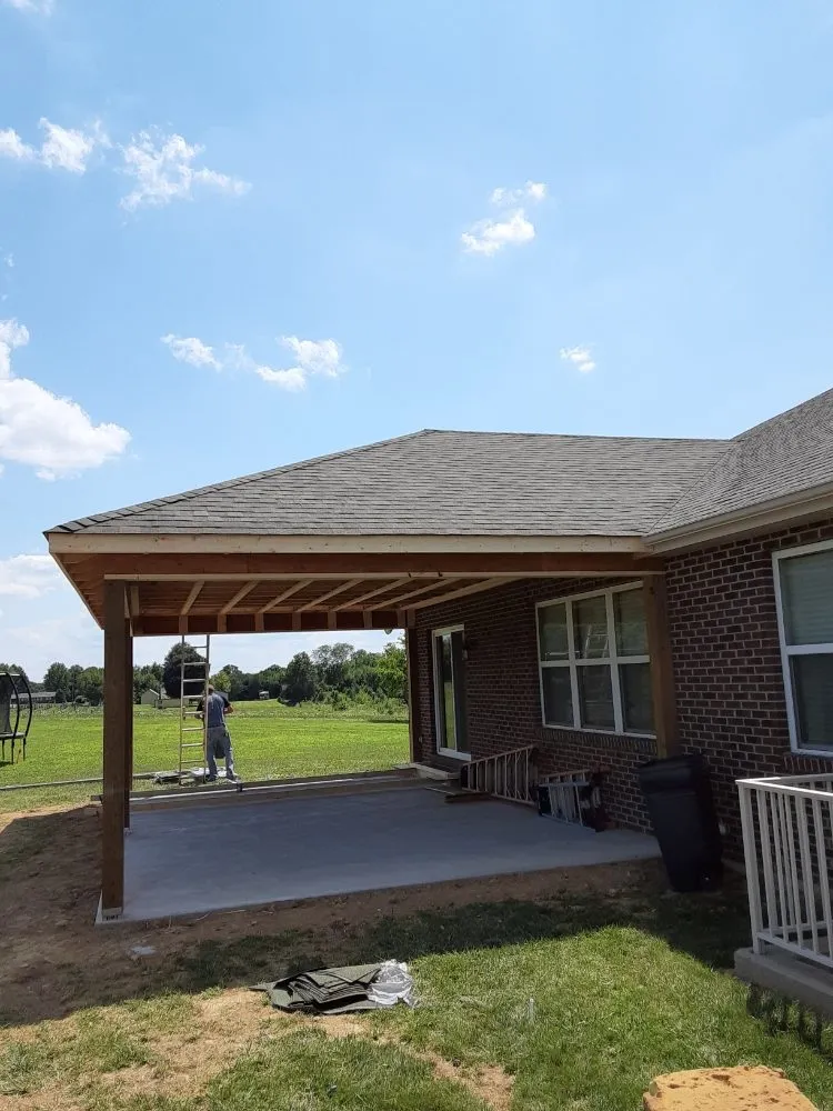 Licensed shingle roofing service in Moores Hill, IN by Back Country