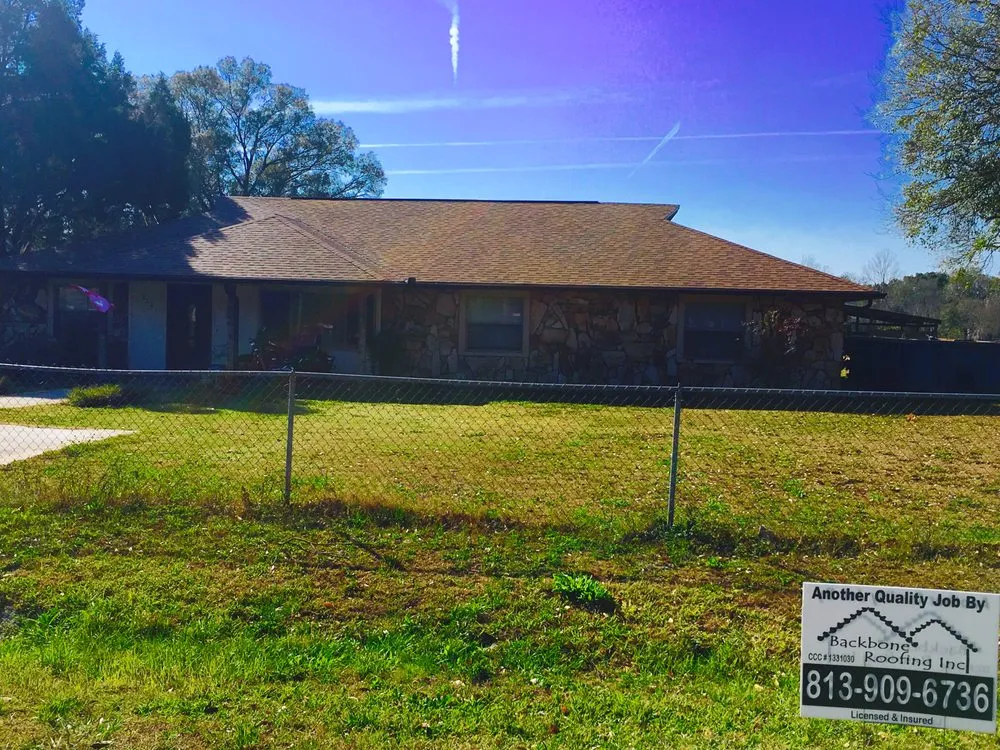 Slide of Backbone Construction & Roofing