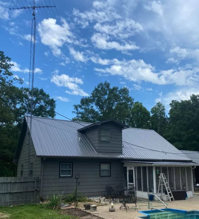 Slide of Backwoods Roofing
