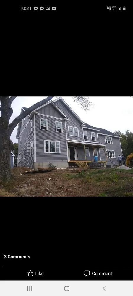 Slide of Bagley & Son's Construction